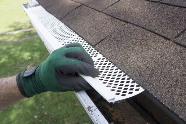 Gutter Cap Installation in Winder